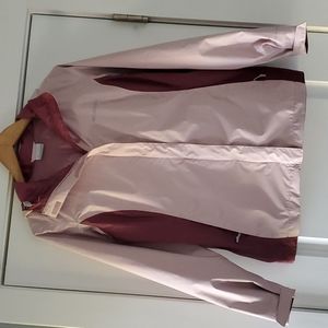 NWOT...Columbia Omni-tech blush pink/plum purple rain/wind  jacket!